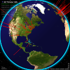 ntop - IPv4 Hosts (WebGL Globe)