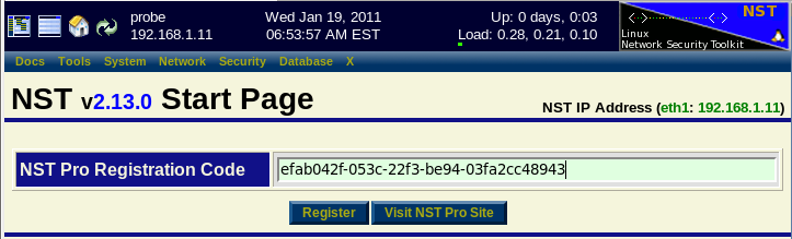 Valid Registration Code